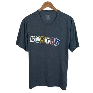 TS869 Mens Chowdaheads Boston Sport Fan Graphic T Shirt L